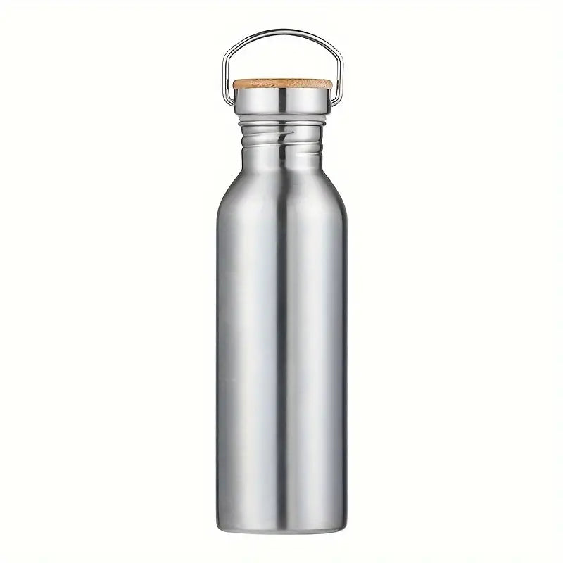 Stainless Steel Bamboo Lid Bottle