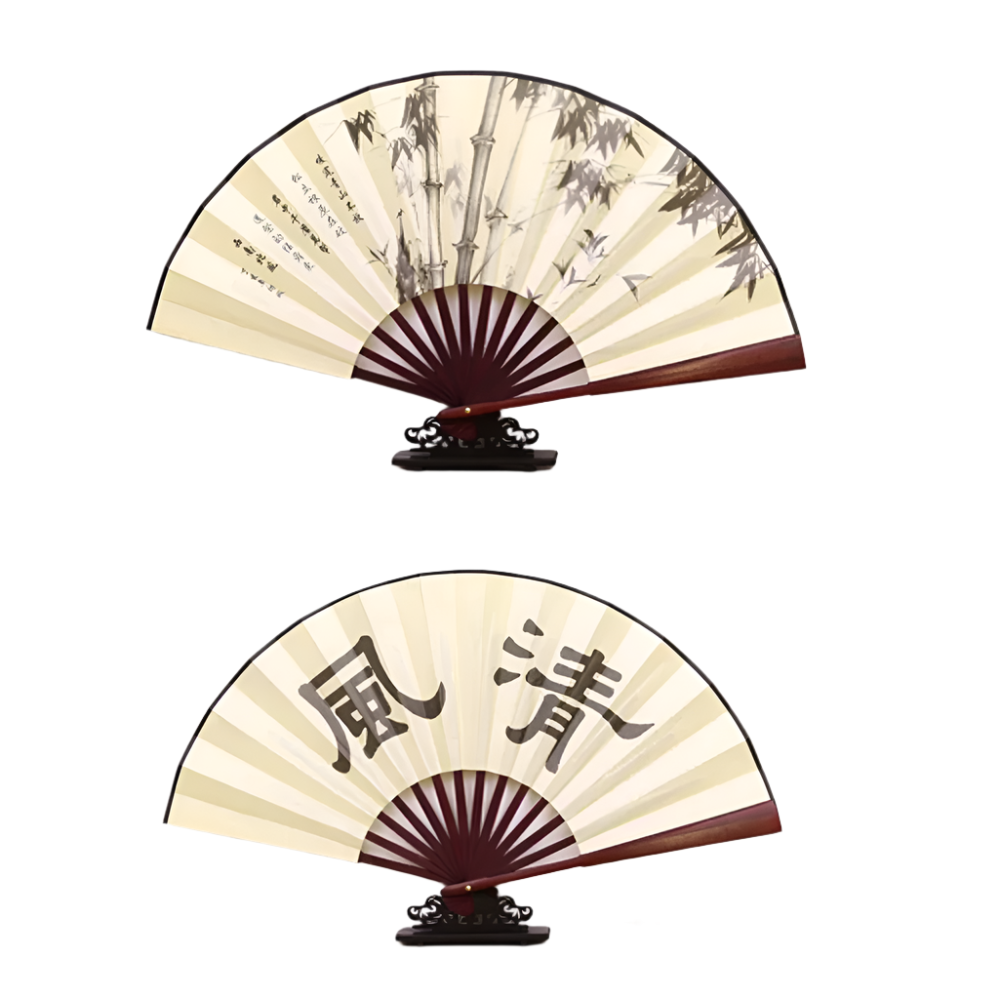 Silk Folding Fan