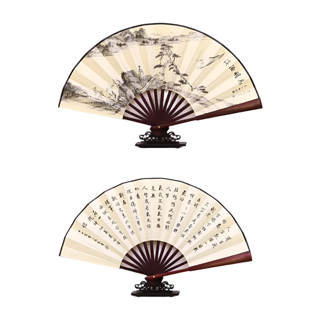 Silk Folding Fan