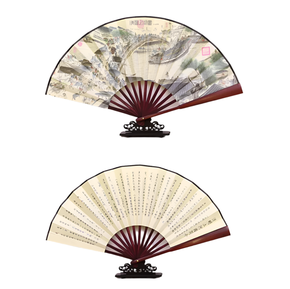 Silk Folding Fan